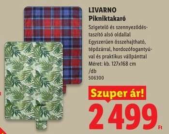 LIVARNO Pikniktakaró
