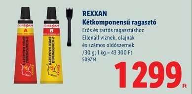 Rexxan Kétkomponensű ragasztó