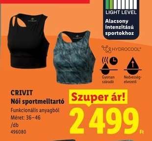 CRIVIT Női sportmelltartó
