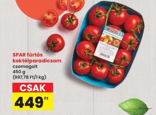 SPAR fürtös koktélparadicsom