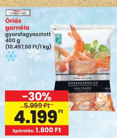 Óriás garnéla