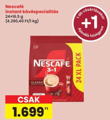 Nescafé instant kávéspecialitás