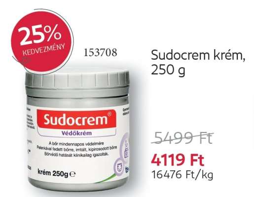 Sudocrem krém, 250 g