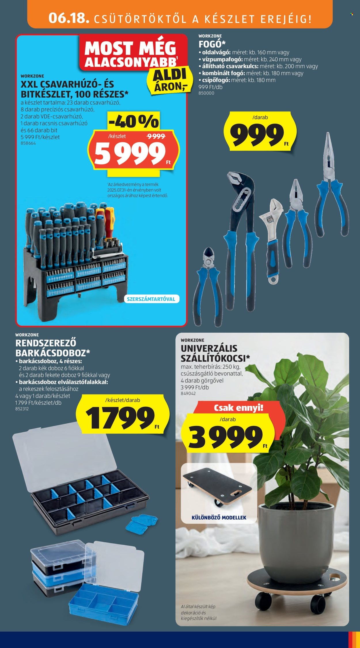 Aldi akciós újságok - 2026.06.18 - 2026.06.24. Oldal 11