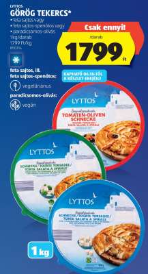 LYTTOS GÖRÖG TEKERCS