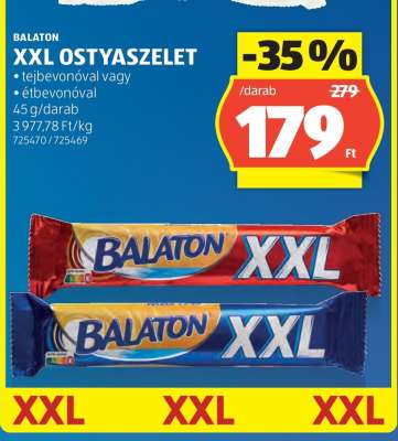 BALATON XXL OSTYASZELET
