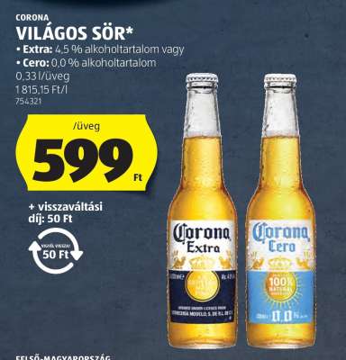 CORONA Világos sör