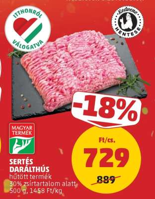 Sertés darálthús