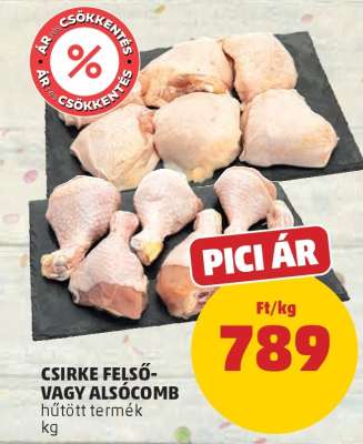 Csirke felső- vagy alsócomb