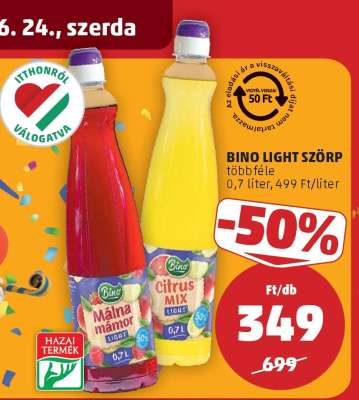 Bino Light Szörp