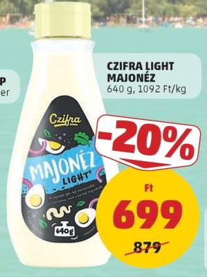 Czifra Light Majonéz