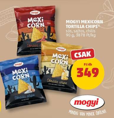 MOGYI Mexicorn tortilla chips*