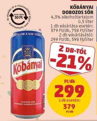 Kőbányai Dobozos Sör