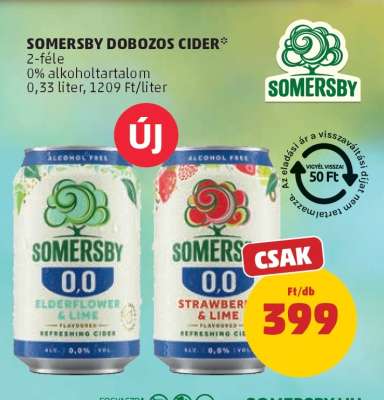 Somersby dobozos cider