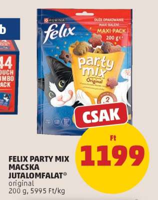 Felix Party Mix Macska Jutalomfalat