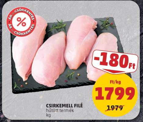 Csirkemell filé