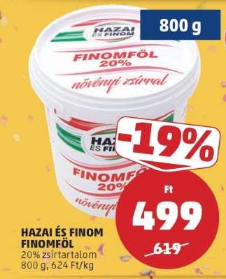HAZAI ÉS FINOM FINOMFÖL