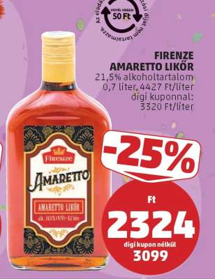 Firenze Amaretto Likőr