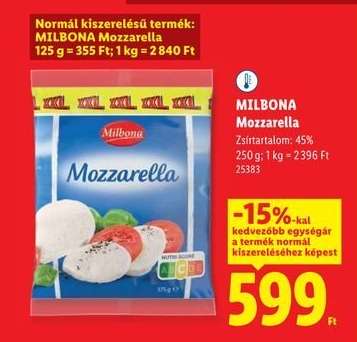 MILBONA Mozzarella