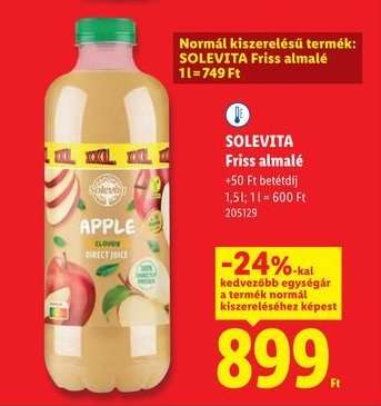 SOLEVITA Friss almalé