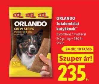ORLANDO Jutalomfalat kutyáknak*