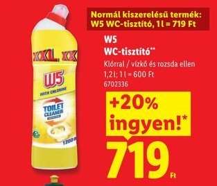 W5 WC-tisztító*