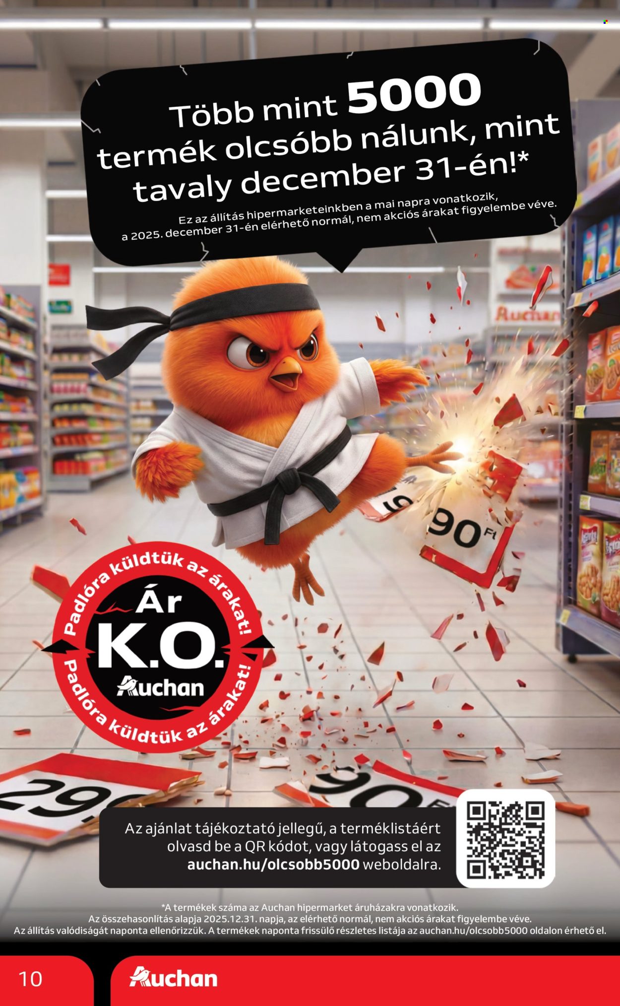 Auchan akciós újságok - 2026.06.18 - 2026.06.24. Oldal 10