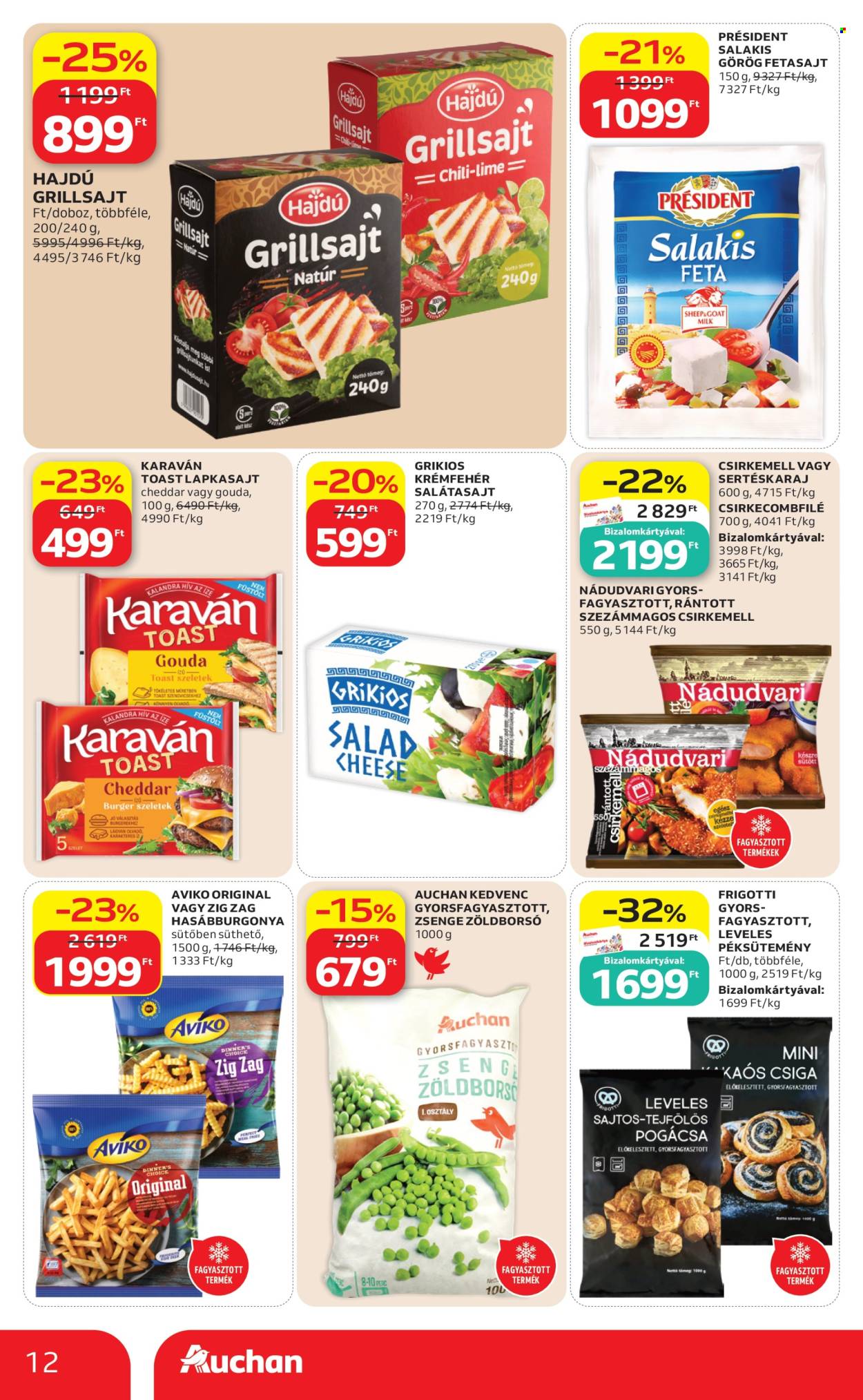 Auchan akciós újságok - 2026.06.18 - 2026.06.24. Oldal 12