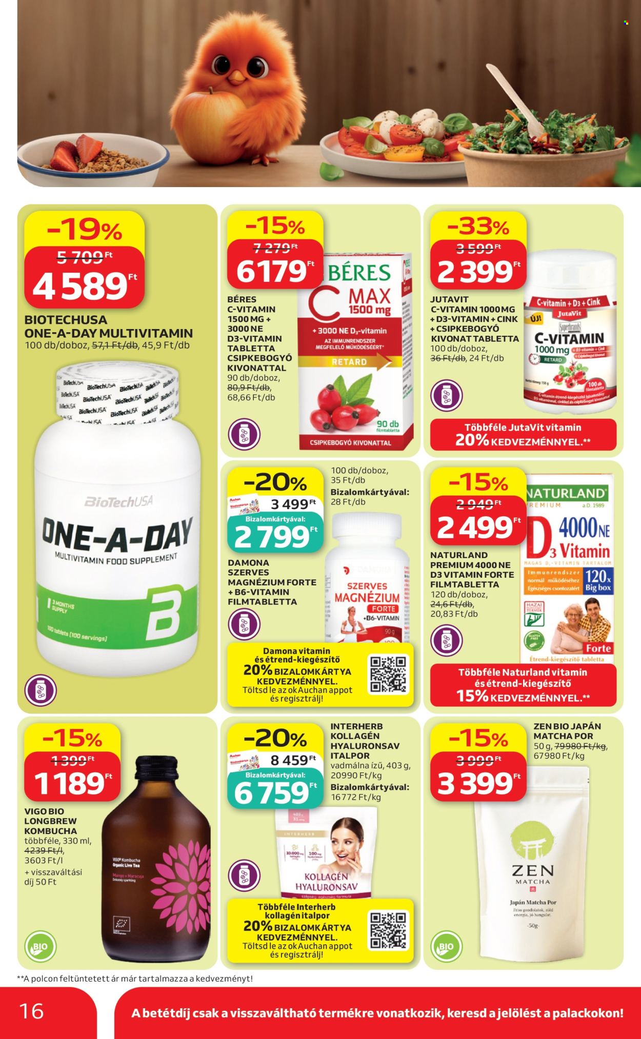 Auchan akciós újságok - 2026.06.18 - 2026.06.24. Oldal 16