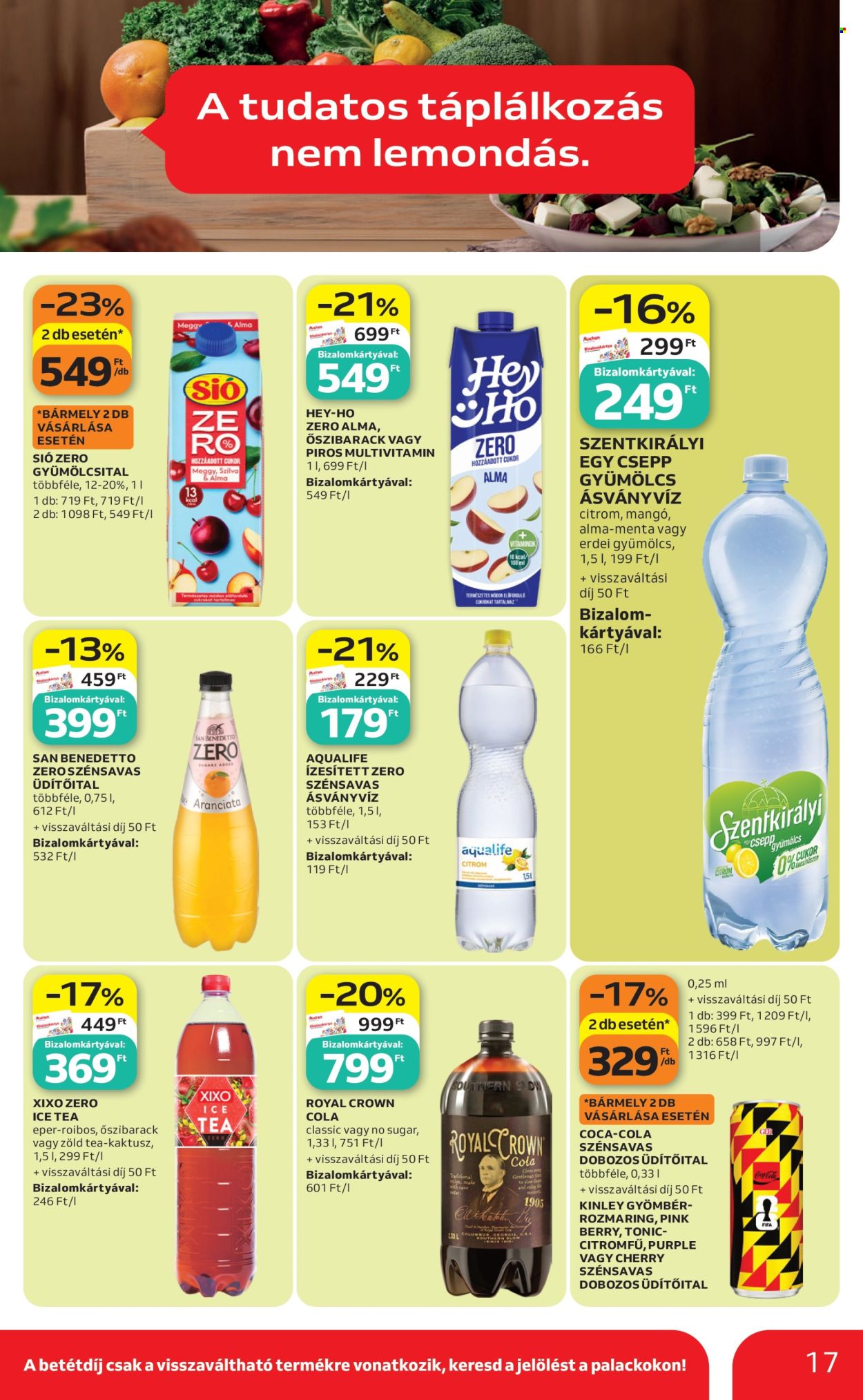 Auchan akciós újságok - 2026.06.18 - 2026.06.24. Oldal 17