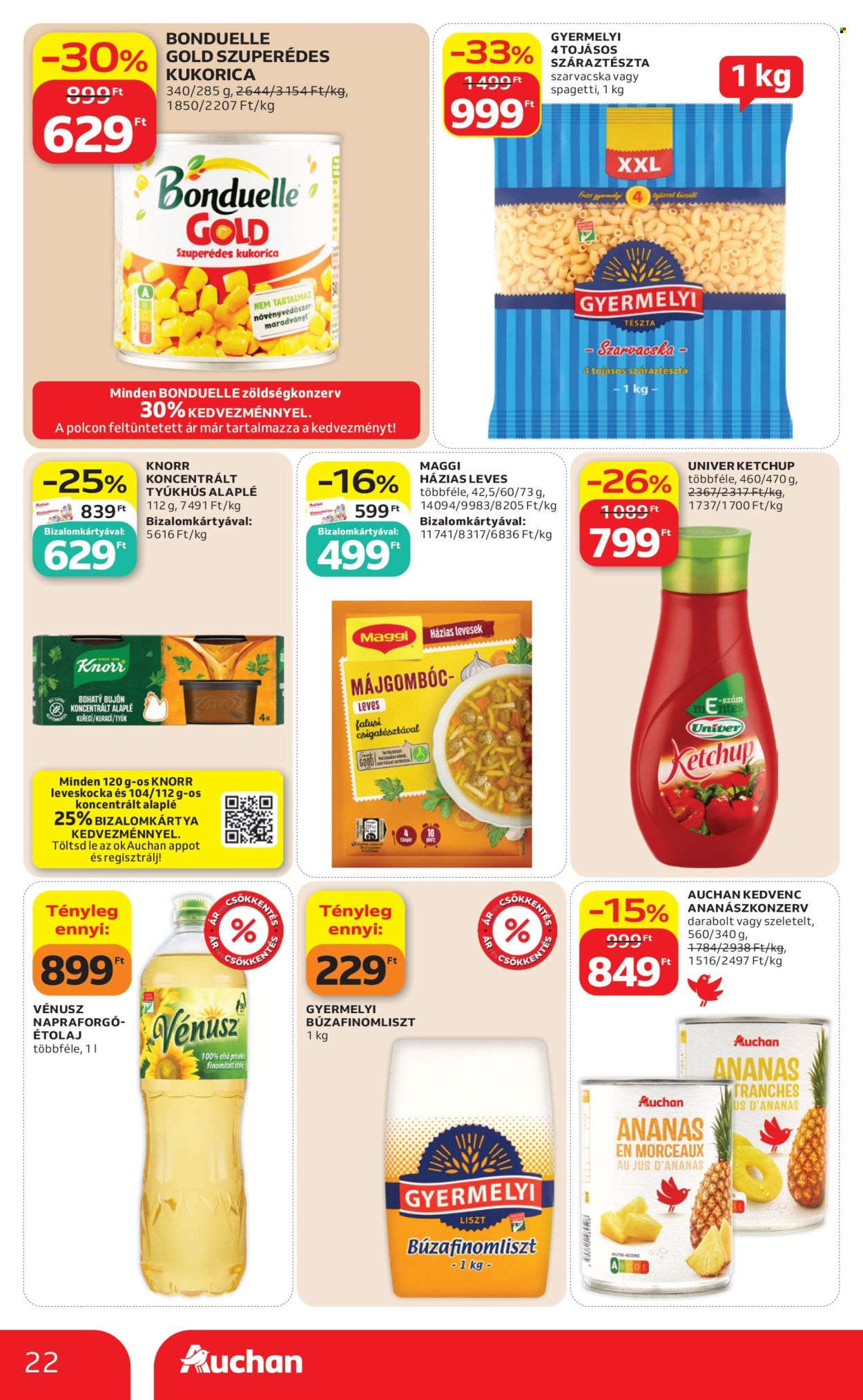 Auchan akciós újságok - 2026.06.18 - 2026.06.24. Oldal 22