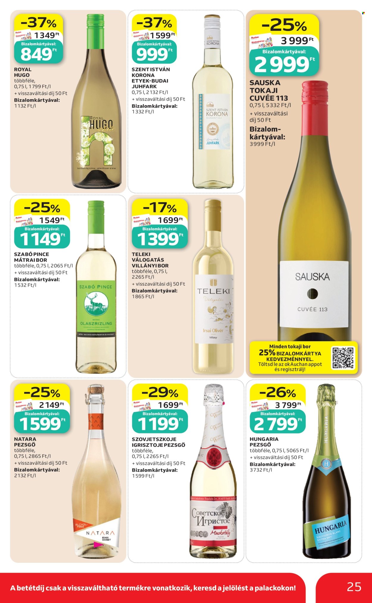 Auchan akciós újságok - 2026.06.18 - 2026.06.24. Oldal 25