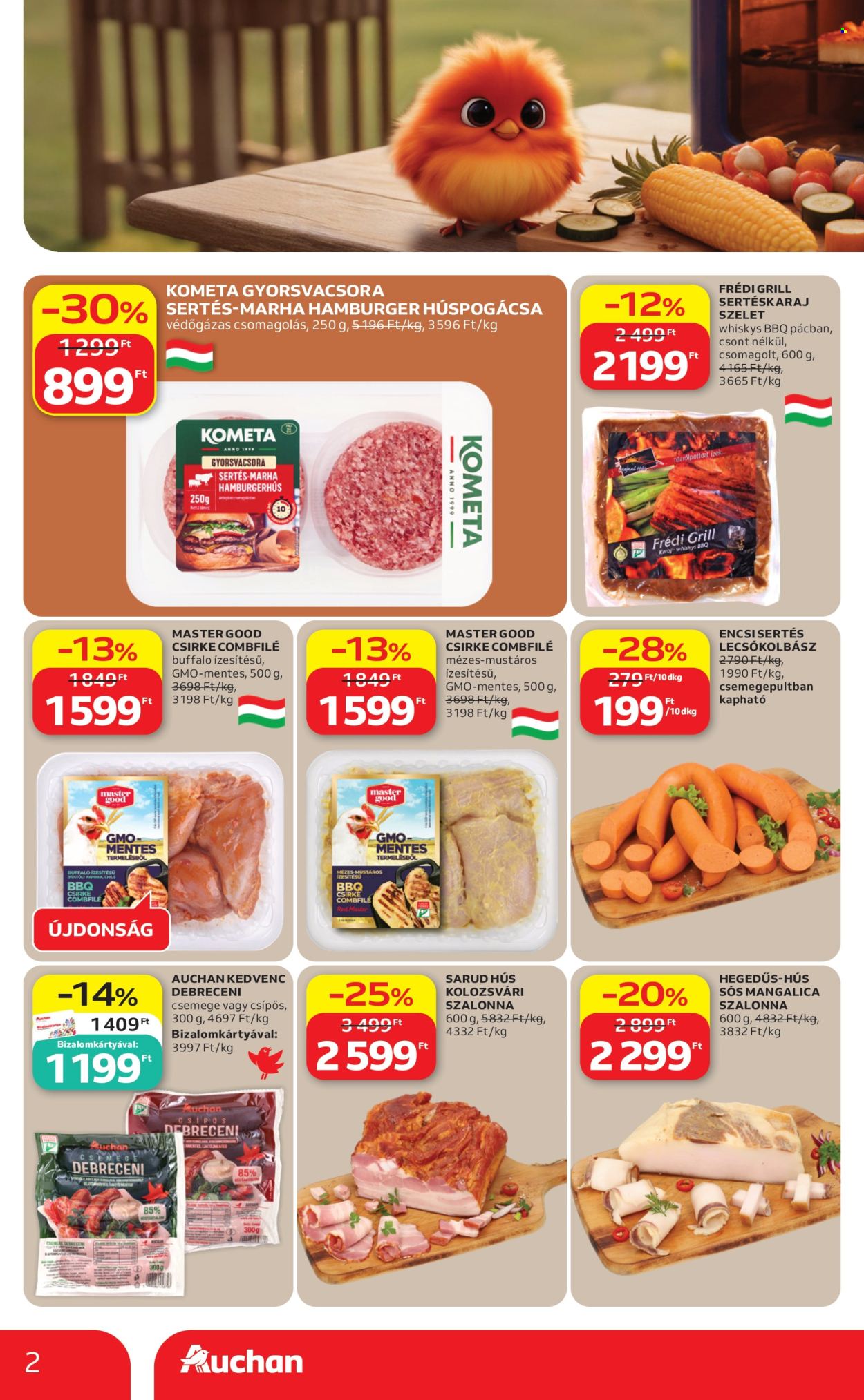 Auchan akciós újságok - 2026.06.18 - 2026.06.24. Oldal 2