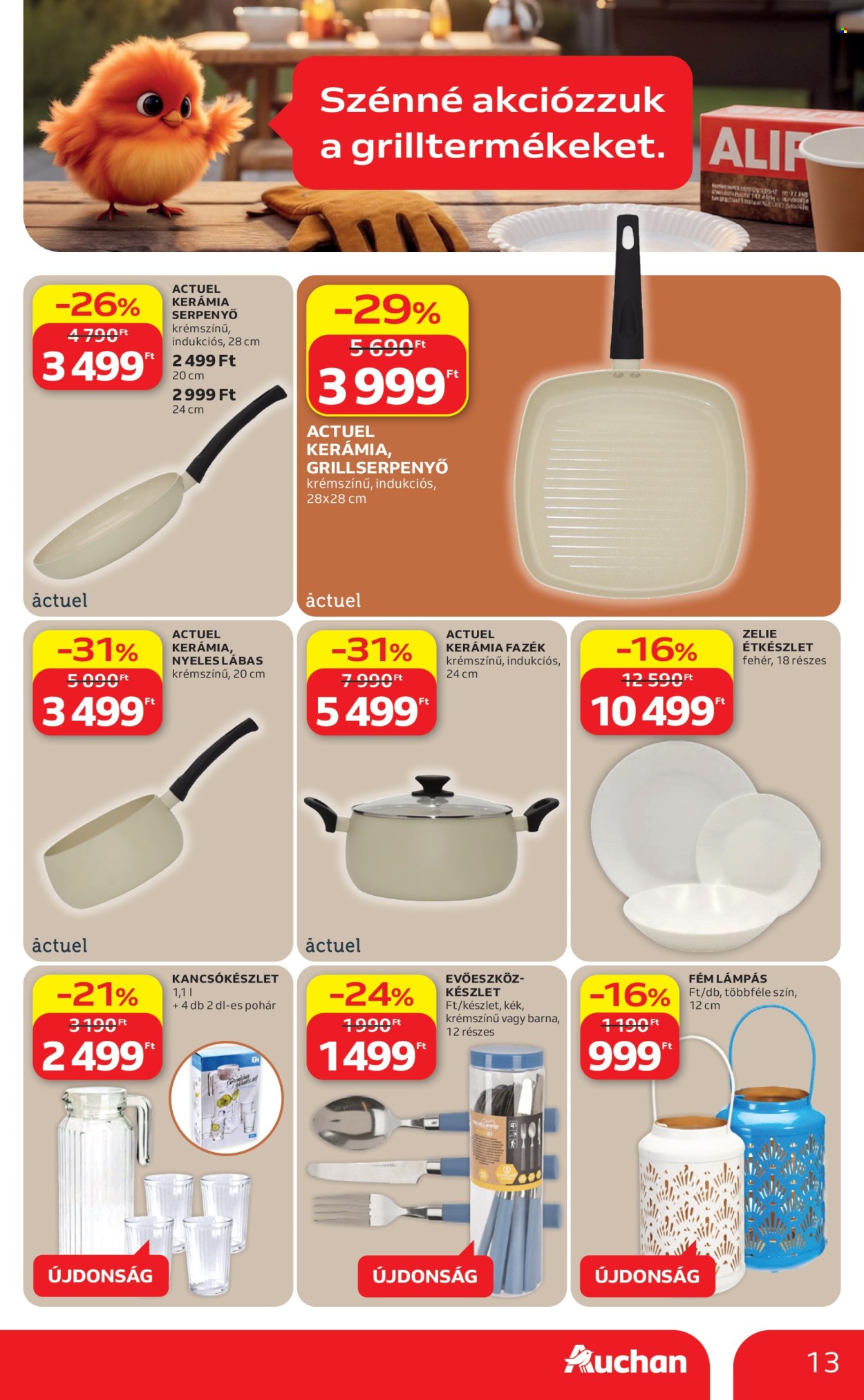 Auchan akciós újságok - 2026.06.18 - 2026.06.24. Oldal 13