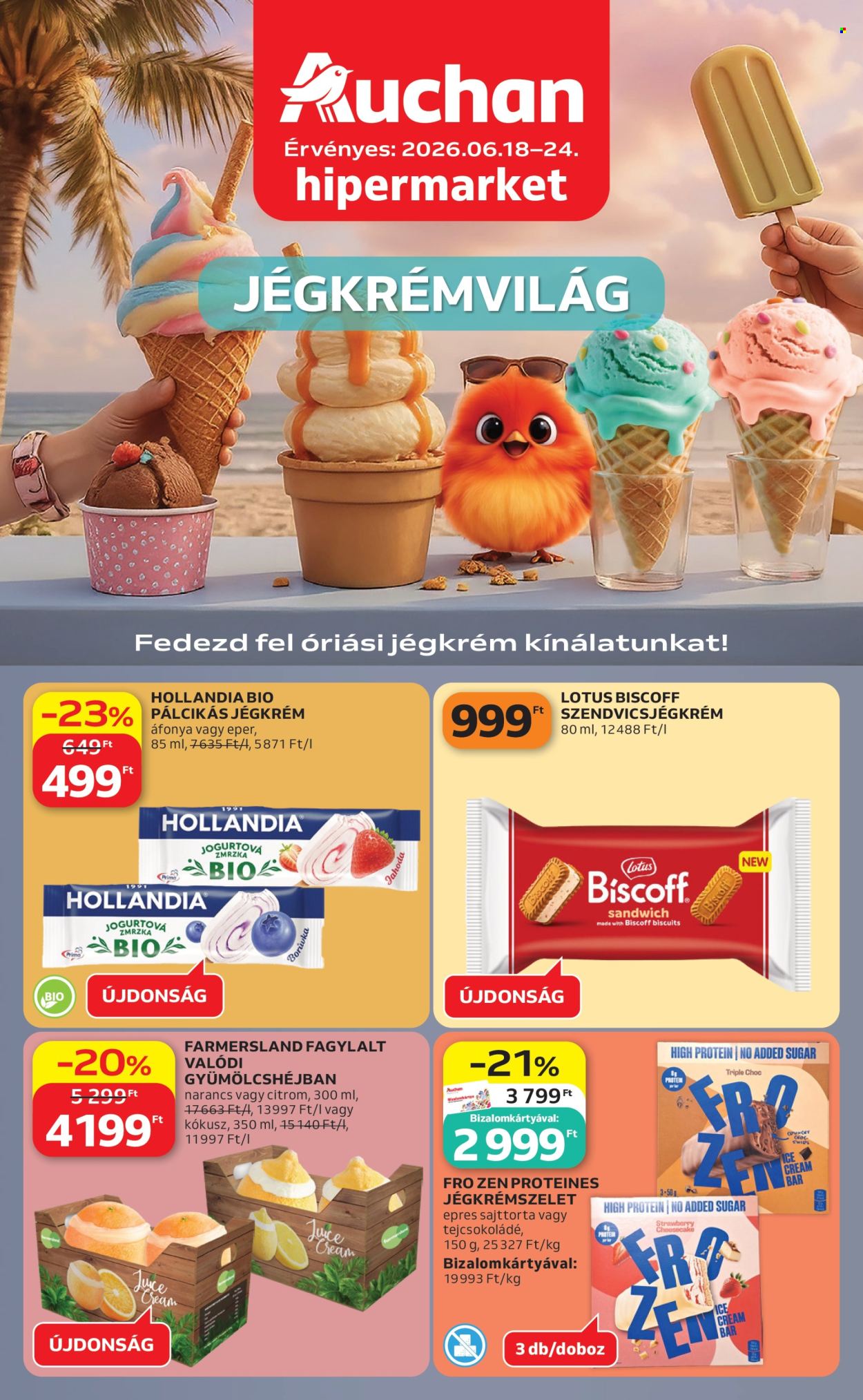 Auchan akciós újságok - 2026.06.18 - 2026.06.24. Oldal 1