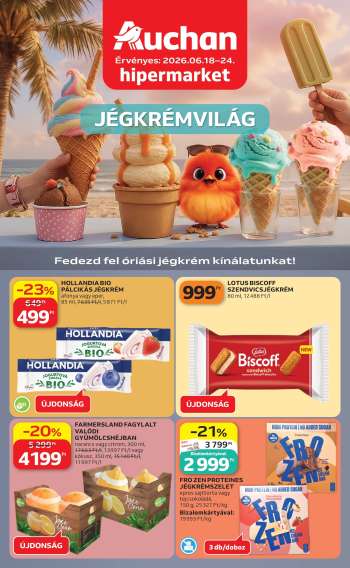 Újság Auchan - 2026.06.18 - 2026.06.24.