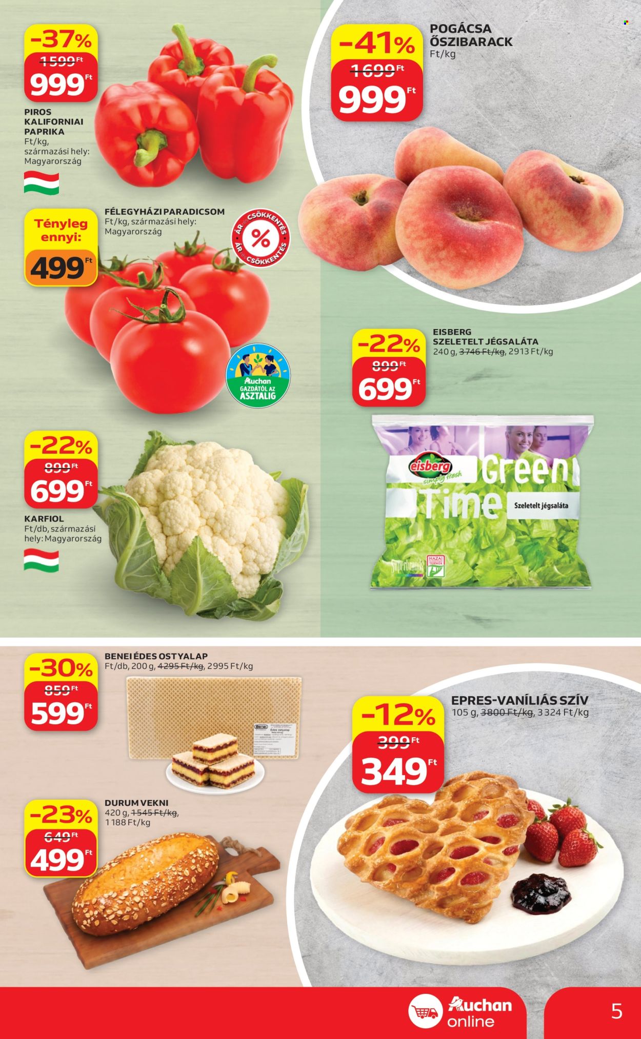 Auchan akciós újságok - 2026.06.18 - 2026.06.24. Oldal 5