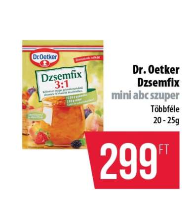 Dr. Oetker dzsemfix