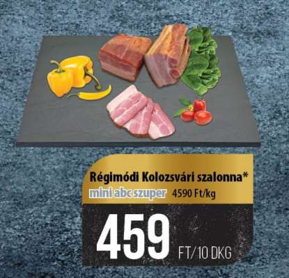 Régimódi Kolozsvári Szalonna