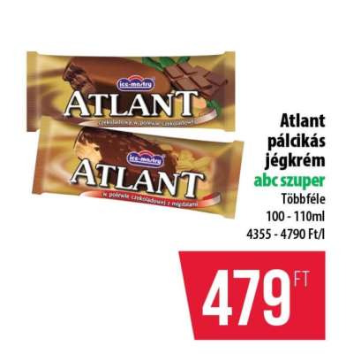 Atlant pálcikás jégkrém