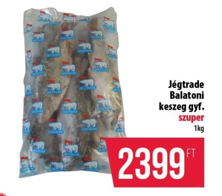 Jégtrade Balatoni keszeg gyf.