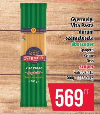 Gyermelyi Vita Pasta