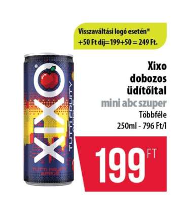 Xixo dobozos üdítőital