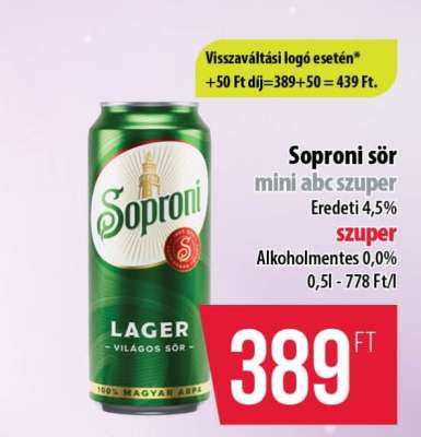 Soproni sör