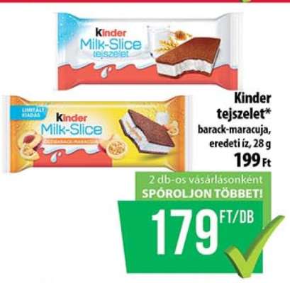 KINDER Tejszelet