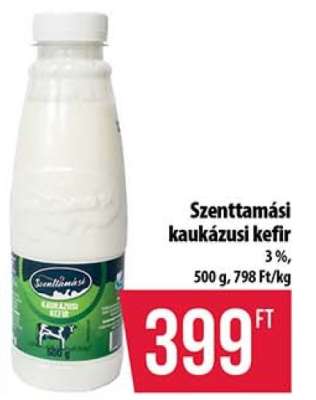 Szenttamási kaukázusi kefir