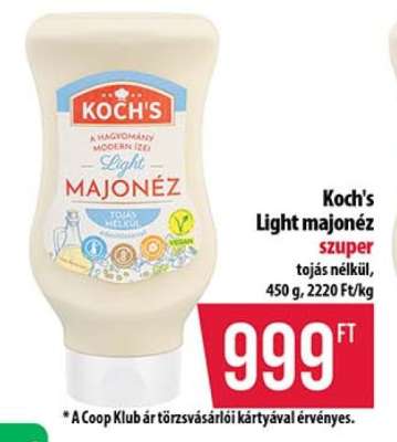 Koch's Light Majonéz