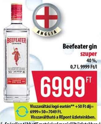BEEFEATER GIN