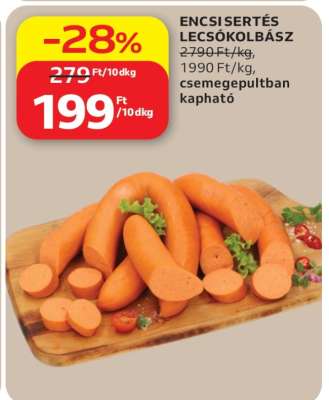 ENCSI SERTÉS LECSÓKOLBÁSZ