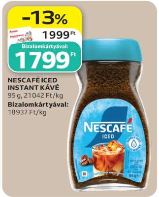 NESCAFÉ ICED INSTANT KÁVÉ